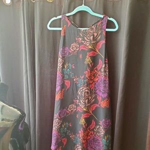 Summer Silk A line dress with soft lining